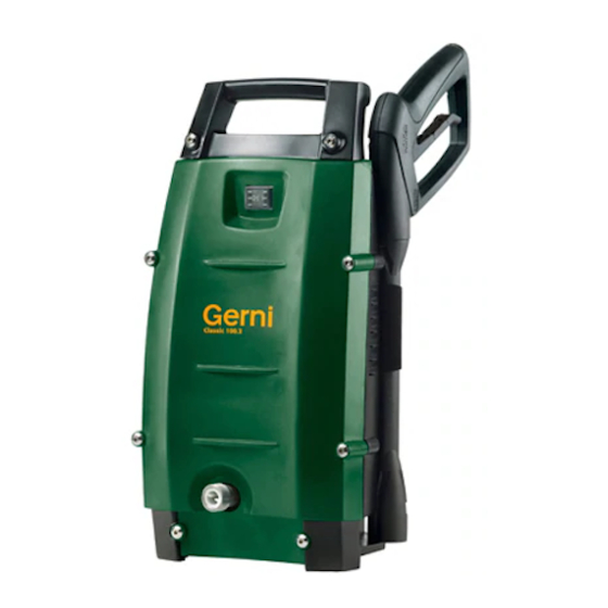 Gerni Classic 110.2 User Manual