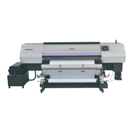 MIMAKI UJV500-160 Operation Manual