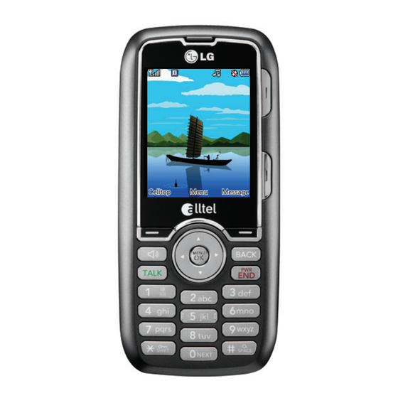 LG AX260 User Manual