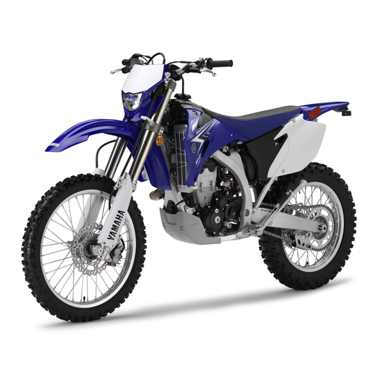 Yamaha WR450F(Y) 2009 Owner's Service Manual