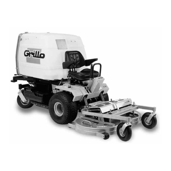 Grillo BEE FLY FD300-700 Lawnmower Manuals