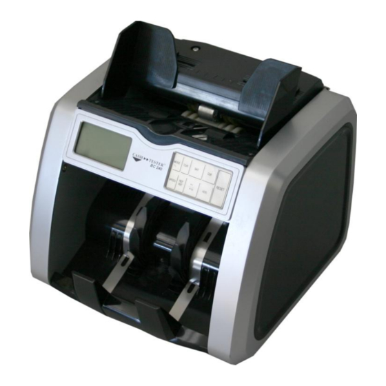 CashTester BC 241 User Manual