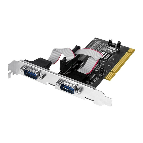 SIIG JJ-P20511-S3 Quick Installation Manual