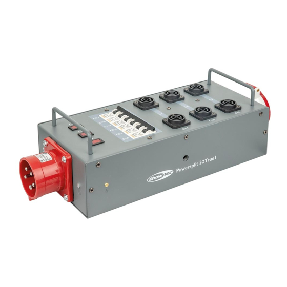 SHOWTEC Powersplit 32 True 1 Manual