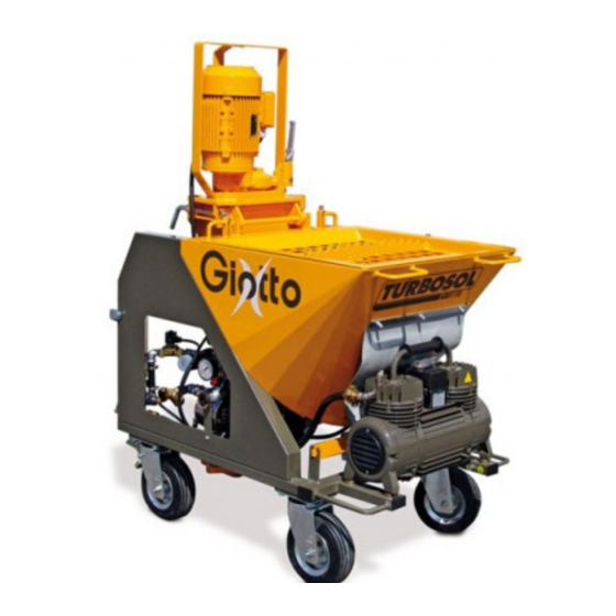 Turbosol GIOTTO Use And Maintenance Manual