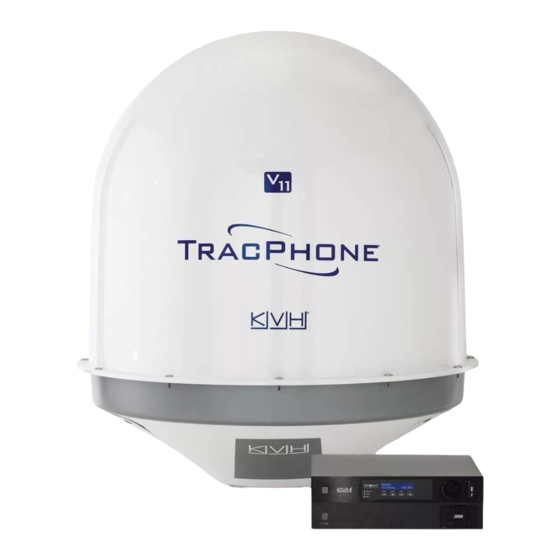 KVH Industries TracPhone V11 Quick Start Manual