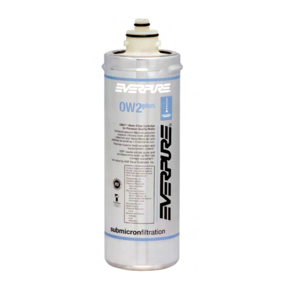 Everpure OW2-Plus Filter Cartridge EV9634-01 Specification Sheet