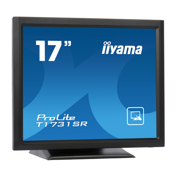 Iiyama ProLite T1731SR-1 Specification
