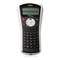 Brother PT1090 - P-Touch - Labelmaker Service Manual