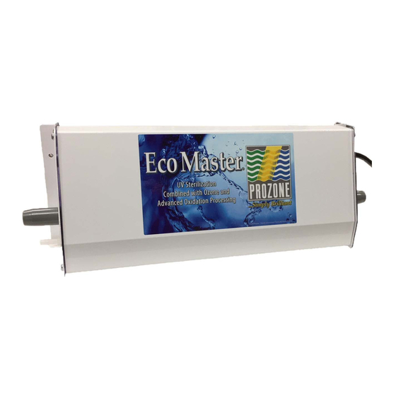 Prozone EcoMaster Installation And Operation Manual