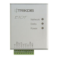 Trikdis E10T User Manual