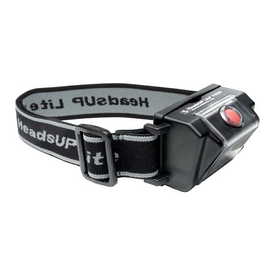 Pelican HeadsUp Lite 2610 Instruction Manual