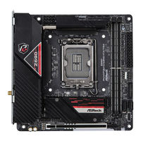 ASROCK Z590 Phantom Gaming-ITX/TB4 Manual