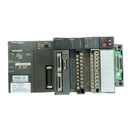 Mitsubishi A1SJH Manuals