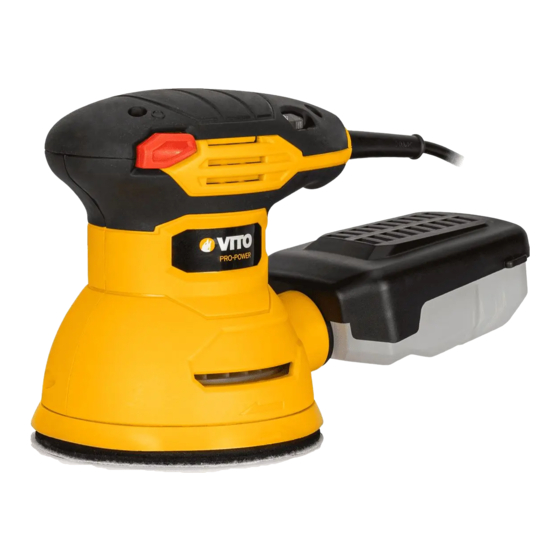VITO PRO-POWER VILO300 Sander Manuals