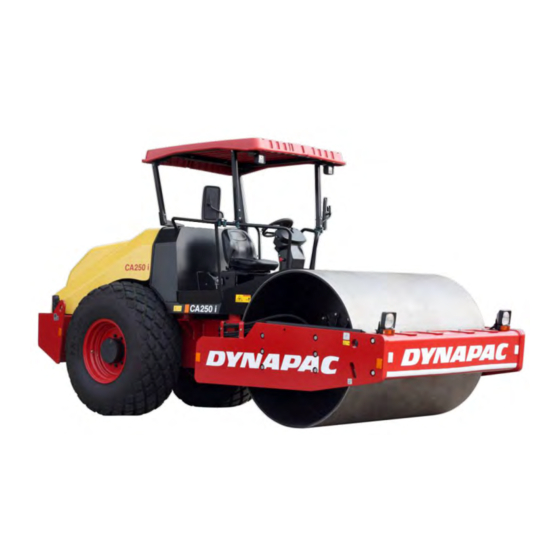 Atlas Copco Dynapac CA250 i Instruction Manual