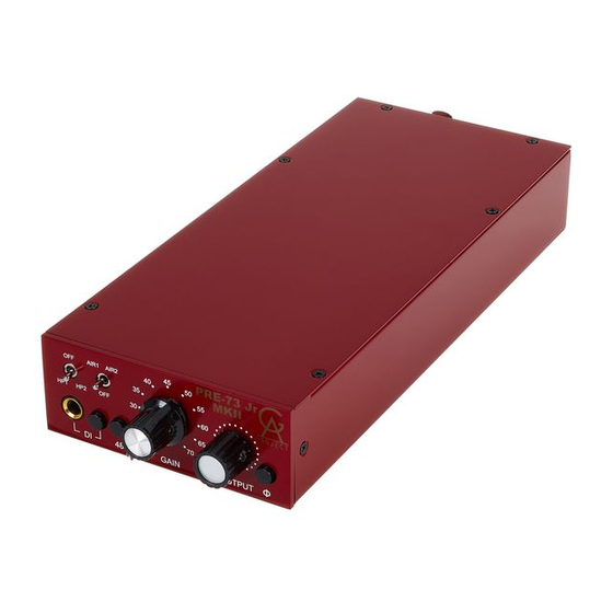 GA Project PRE-73 Jr MKII User Manual