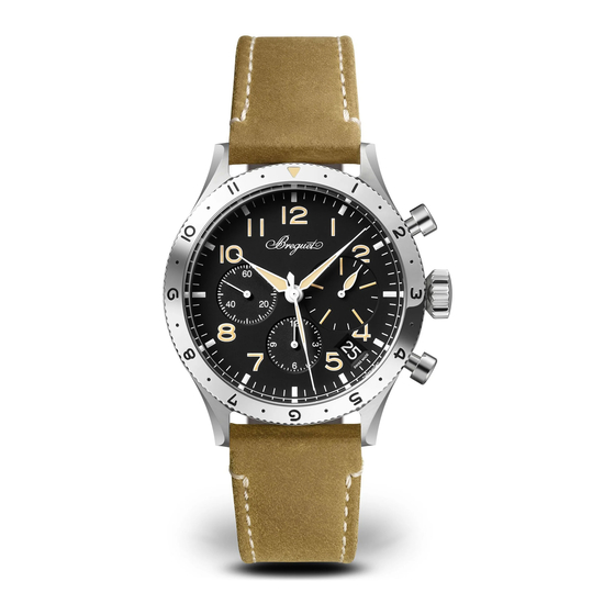 Breguet XX CHRONOGRAPHE 2067 Manual