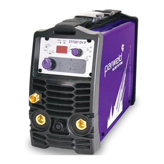 Parweld XTT 207 DV P Operator's Manual