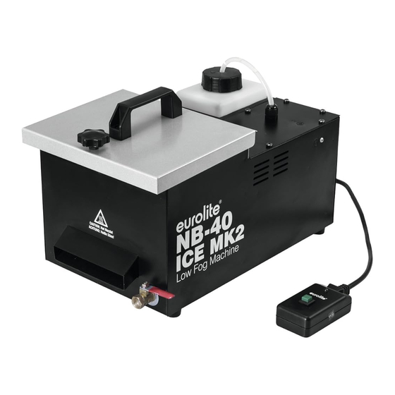 EuroLite NB-40 ICE MK2 User Manual