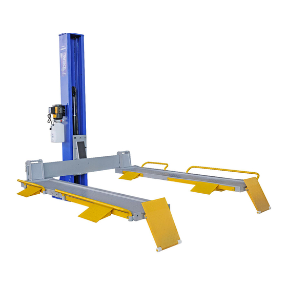 User Manuals: Tuxedo IDEAL SC-2K-UTV-X Column Lift