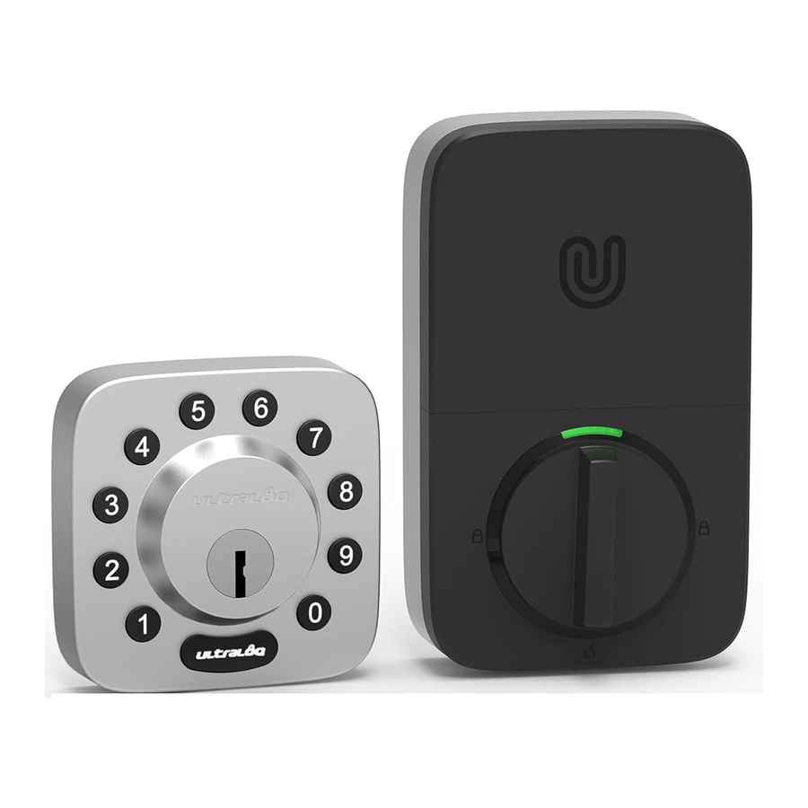ULTRALOQ U-Bolt WiFi, UUL-U-BOLT-WIFI-SN - WiFi Smart Lock Manual
