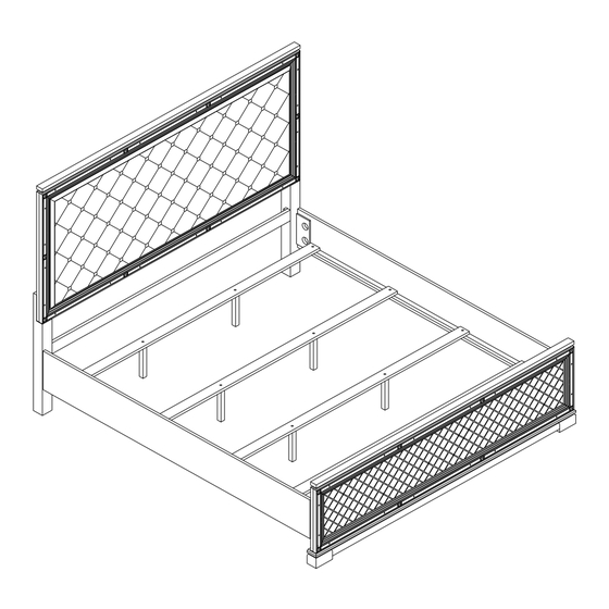 Coaster 223561KE Assembly Instructions Manual