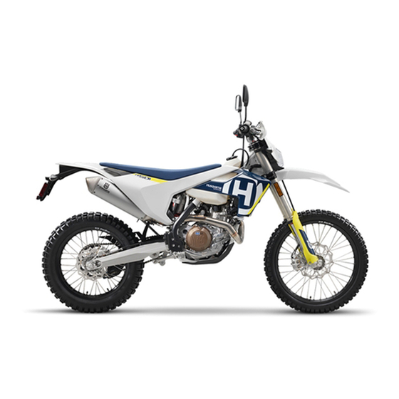 Husqvarna FE 501 2018 Owner's Manual