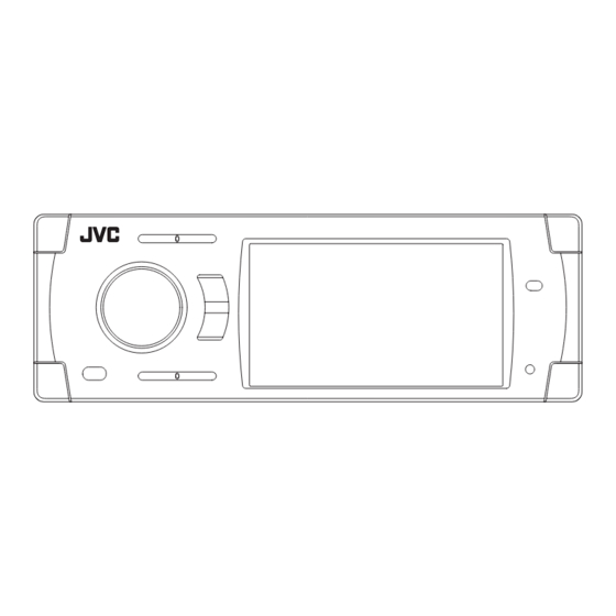 JVC KD-AVX33E Manuals
