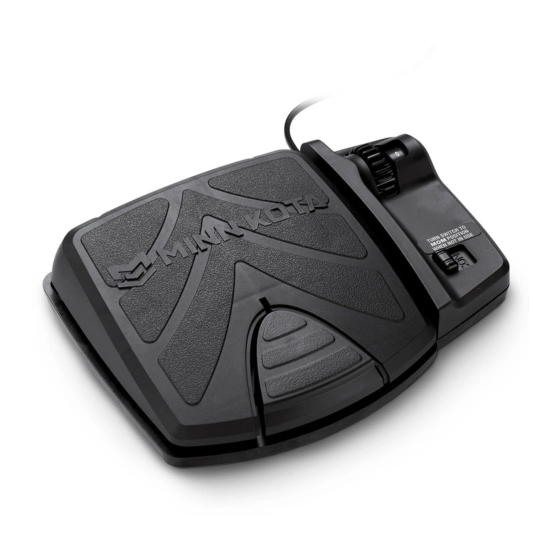 MINN KOTA CORDED FOOT PEDAL Owner's Manual