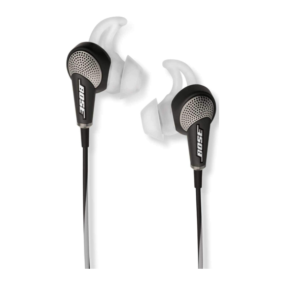 Bose QuietComfort 20i Manual