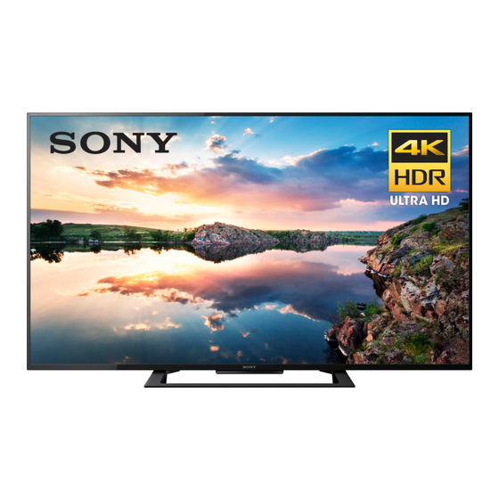 Sony KD-70X690E Service Manual