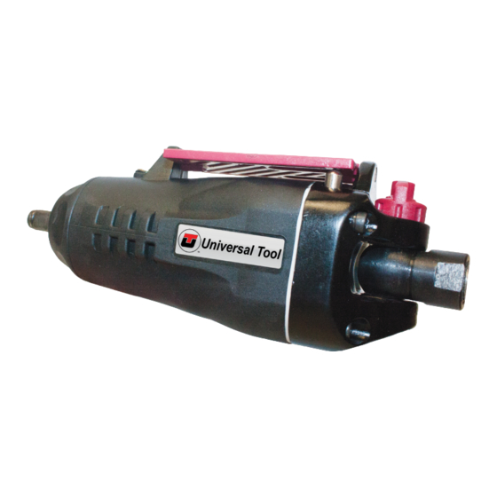 Universal Tool UT8027R General Safety Information & Replacement Parts