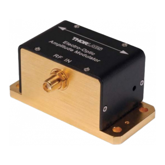 THORLABS EO-AM-NR-C Series User Manual