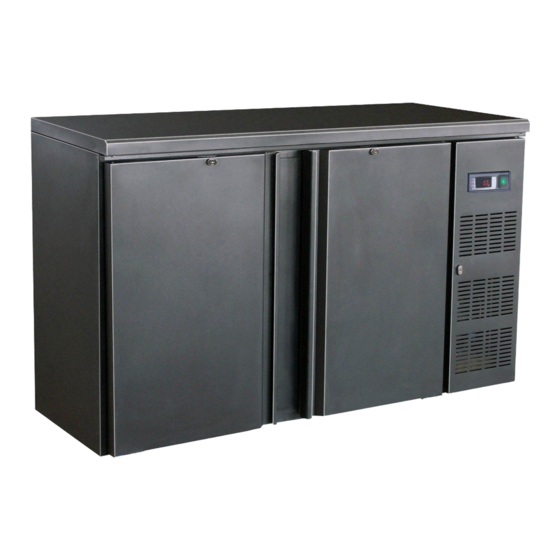 User Manuals: CombiSteel 7450.0315 Black Bar Cooler