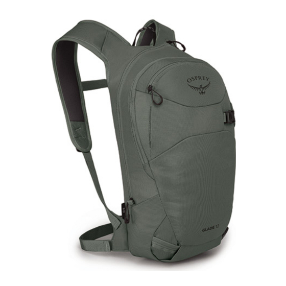 Osprey Glade 12 Owner's Manual