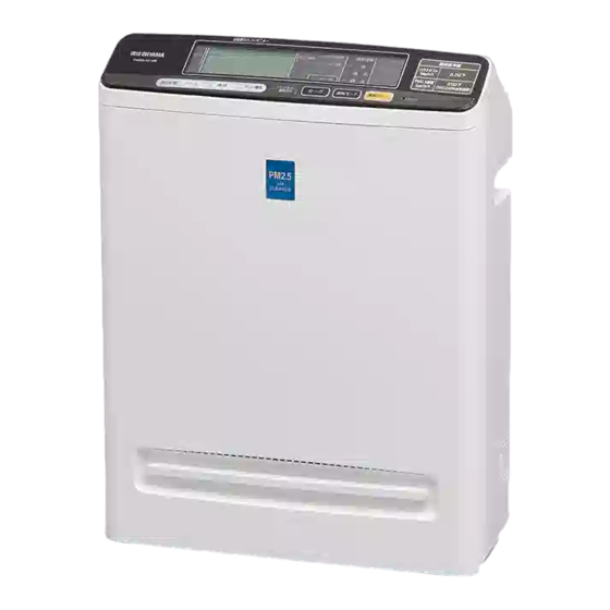 Iris Ohyama KJ220F-ACMS Air Purifier Manuals