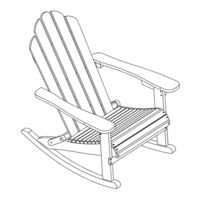 Noble House Home Furnishings ROCKING CHAIR Assembly Instructions Manual