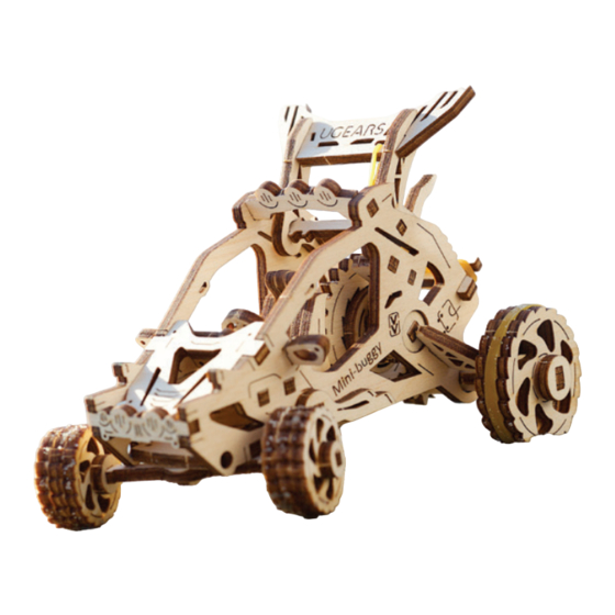 UGEARS Mini-buggy Quick Start Manual