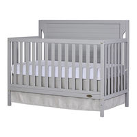 DOM FAMILY Cape Cod 5-in-1 Convertible Crib 732 Instructions Manual