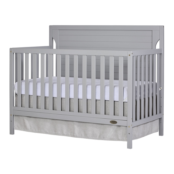 DOM FAMILY Cape Cod 5-in-1 Convertible Crib 732 Instructions Manual