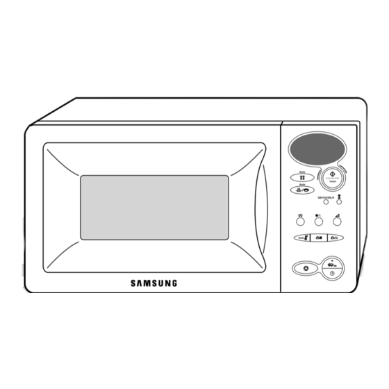 Samsung CK135 Owner's Instructions And Cooking Manual