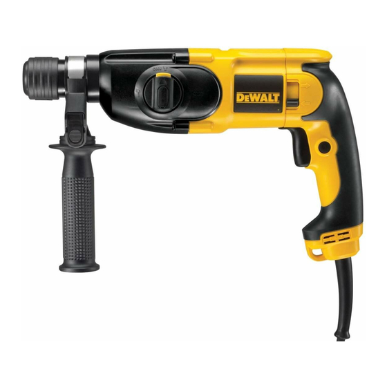 DeWalt D25012-XE Instruction Manual