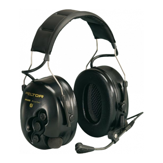 Peltor ws protac User Manual