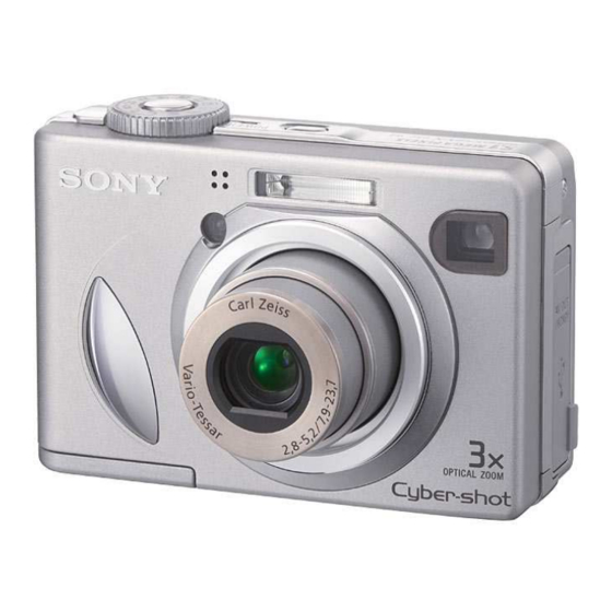 Sony Cyber-shot DSC-W5 How To Use Manual