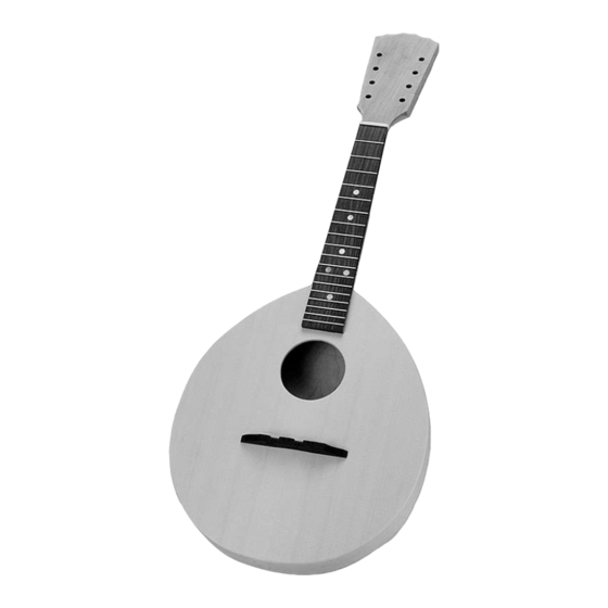 User Manuals: Stewart-MacDonald Campfire Mandolin Kit