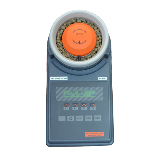 Sinar Technology 6070-BeanPro User Manual