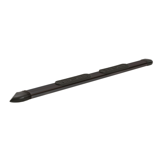 Lund Step Rails 2710 Series Installation Instructions Manual