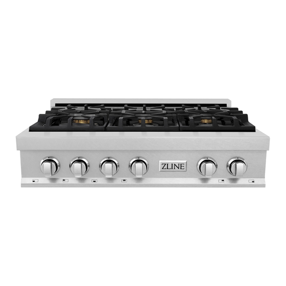 Zline RTSBR36 Installation Manual And User's Manual