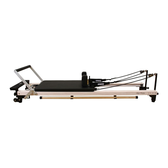 Align-Pilates C2-Pro Assembly Instructions & User Manual